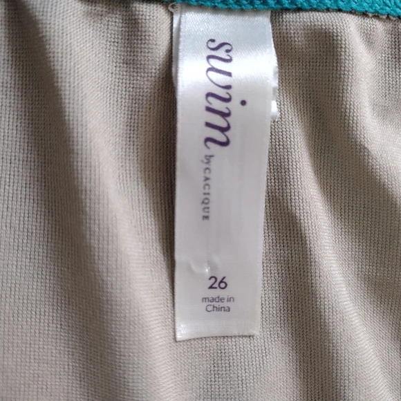 Cacique tankini top 42DD. Bottom size is 26. - Picture 4 of 6